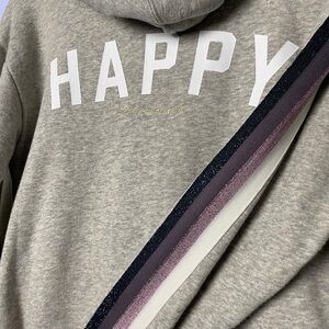 Spiritual Gangster Happy Zip Hoodie - Size Small